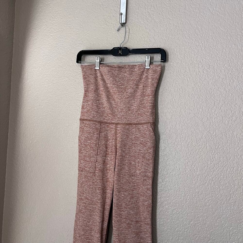 Offline by Aerie Real Me Flare High Rise High Waist Leggings Pants Small Heather - Picture 2 of 6